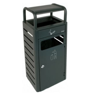 Conteneur avec cendrier 20L